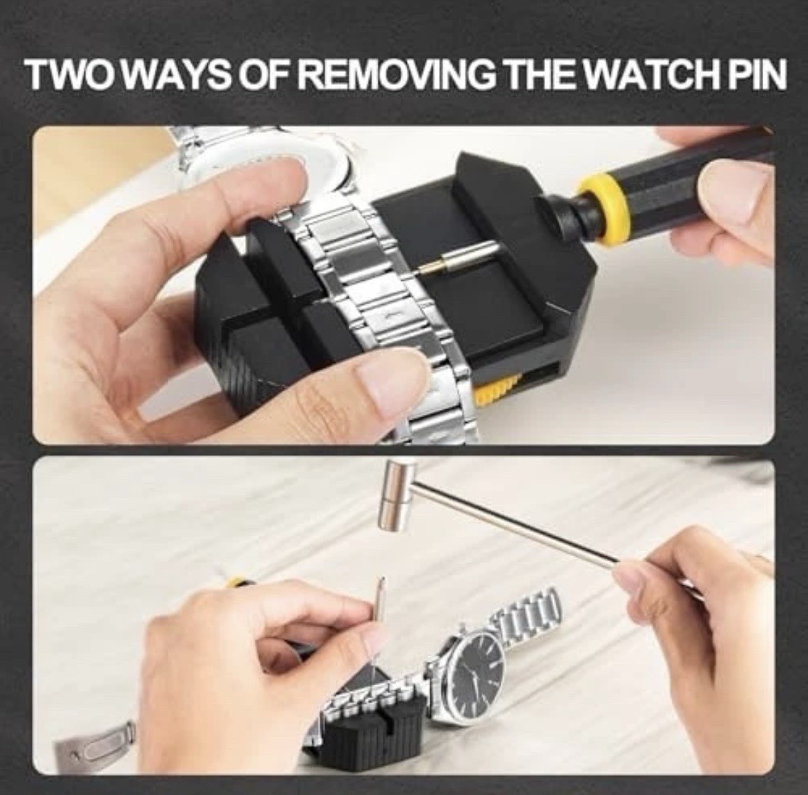 Watch Link Removal Kit Resizing Tool Adjustment New Free Shipping