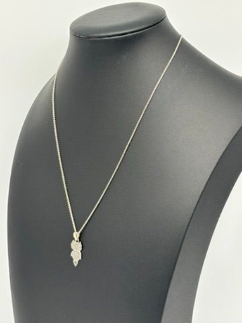 Artisan-Made Sterling Silver Owl Pendant Necklace Delicate Fine Chain Not Signed