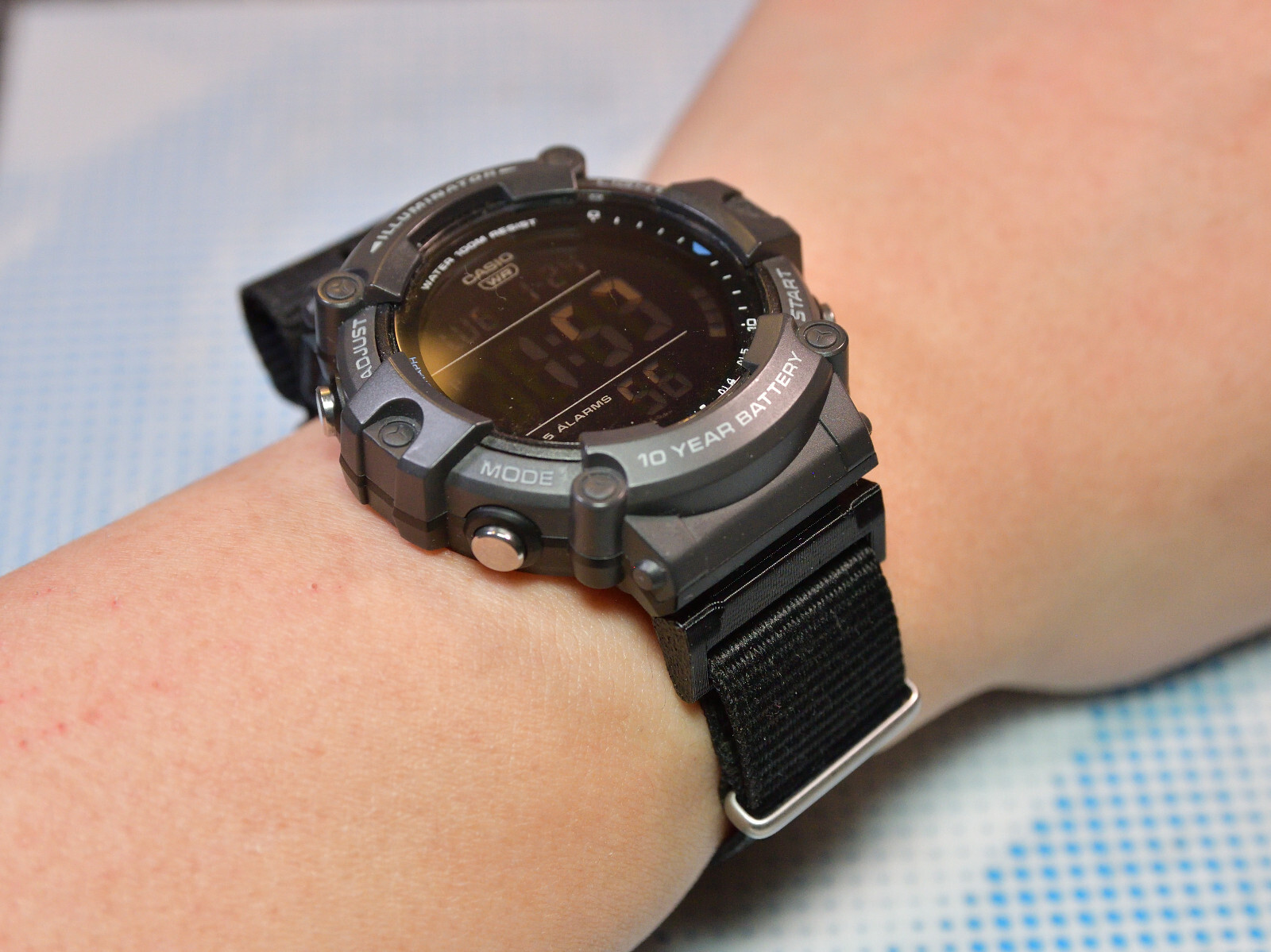 Watch Strap&Band Adapter for CASIO W736H-WS1500-AE1500-DW291H-TRT-110H-HDC700