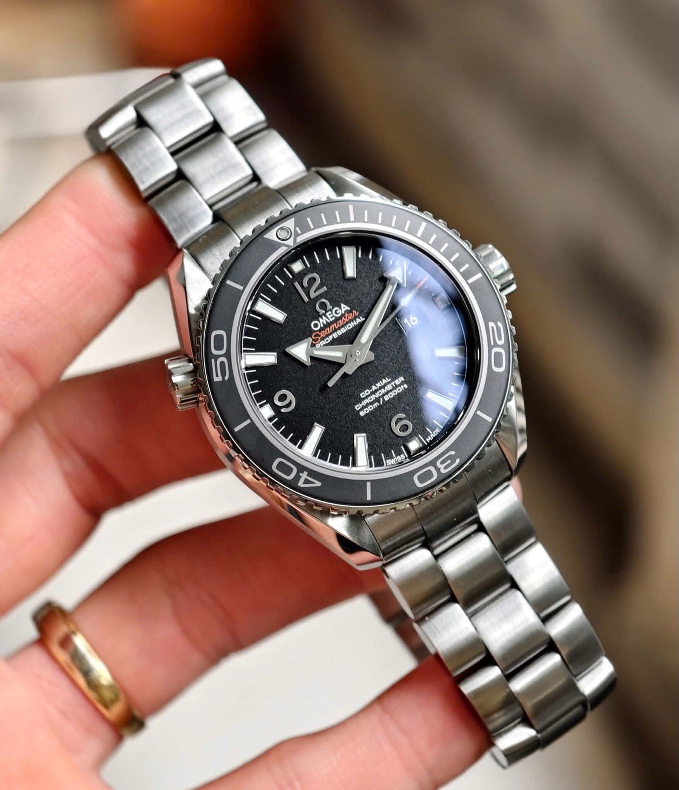 Omega Seamaster Planet Ocean 600M 38mm 2021 Black Dial 232.30.38.20.01.001