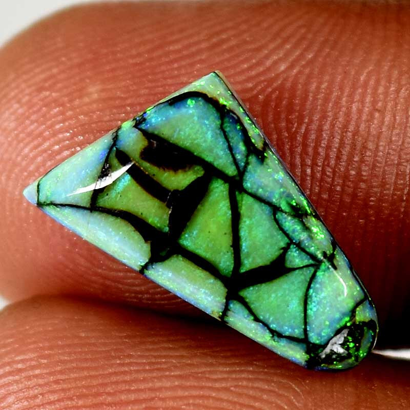 21.65Cts. Monarch Sterlling Opal Fancy Cab Natural Gemstones 21mm. 33mm. 04mm.