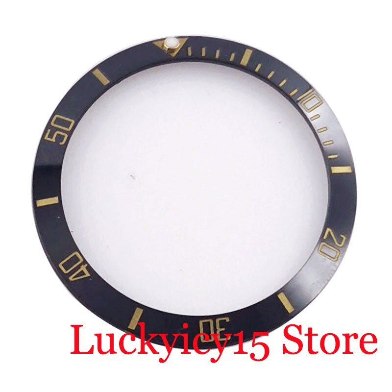 35.4MM*29MM*1.4MM Fit 38MM SUB Style Automatic Movement Watch Case Bezel Insert