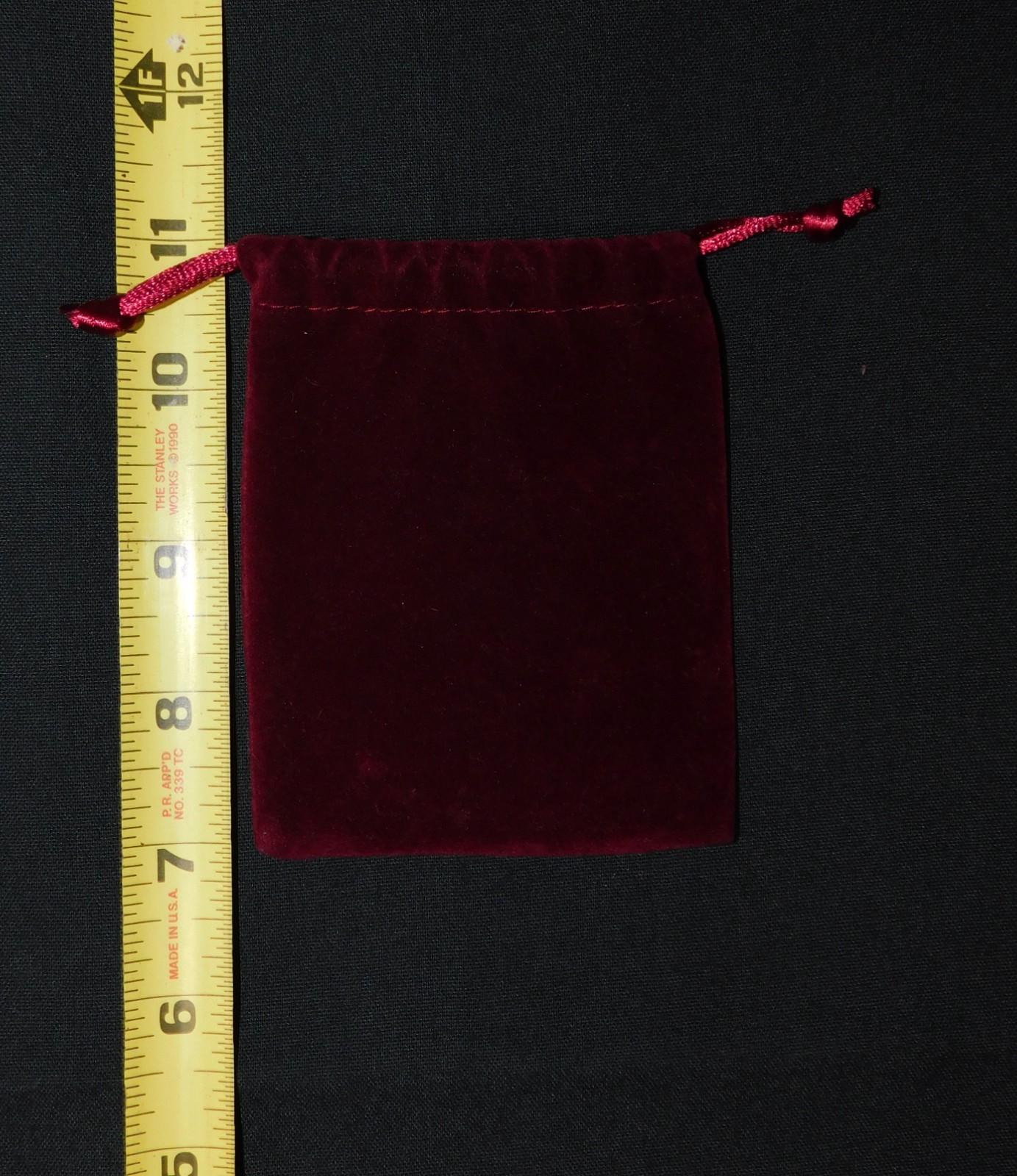 Genuine Cartier Love Ring Box W/ Velvet Drawstring Bag No Outer Box +FREE SHIP!