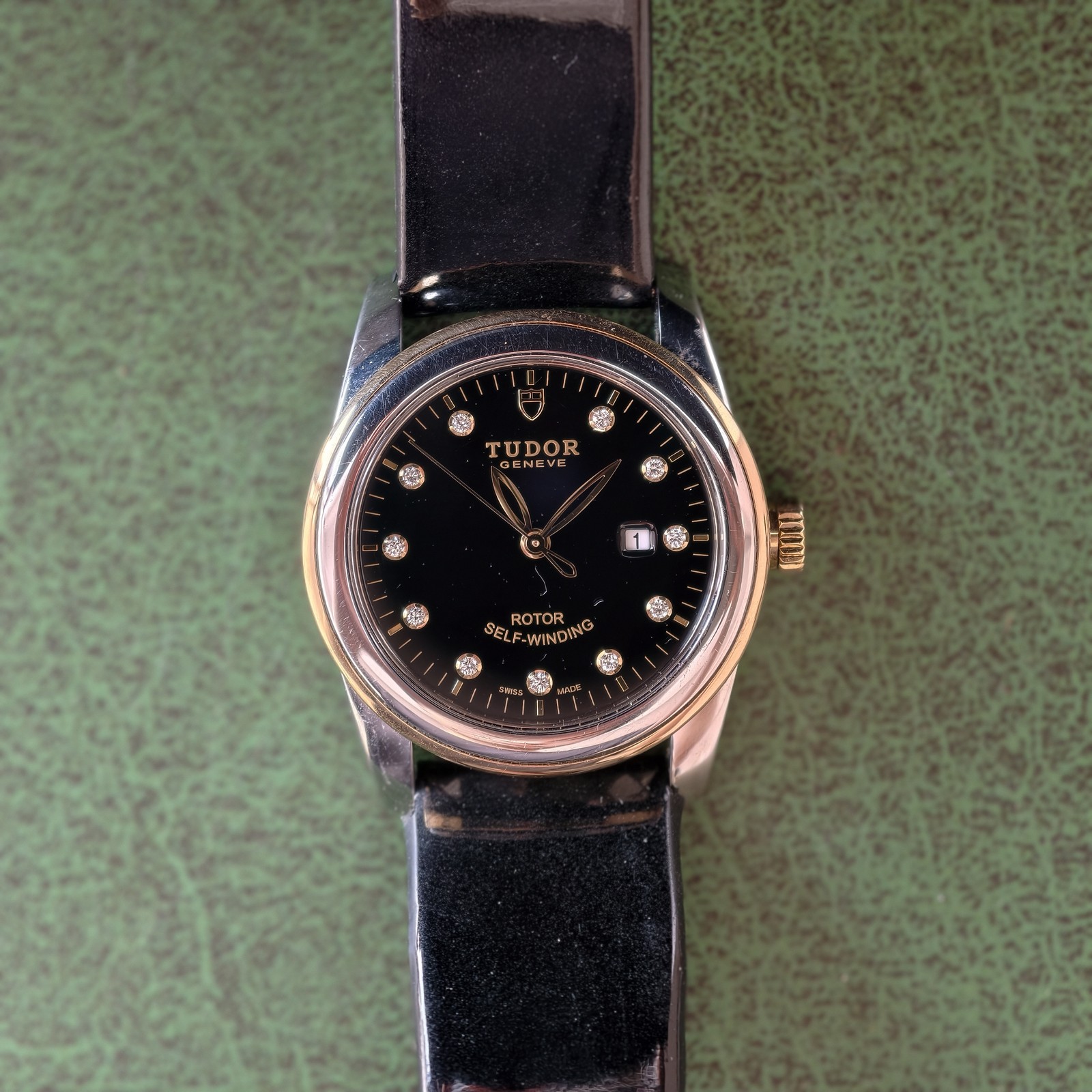 Tudor Glamour M53003-0020 Women’s Watch Automatic 31mm Black 11- Dia Dial