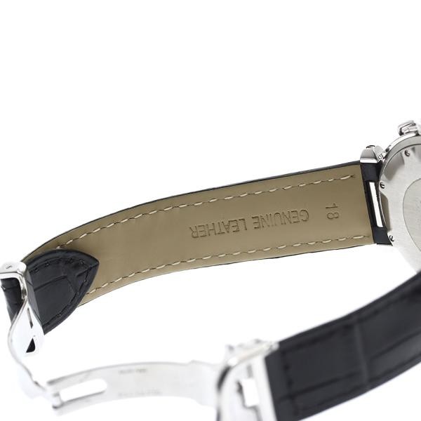 Cartier Pasha C W3100255 35mm SS Beige Dial Automatic Date Watch #C7446