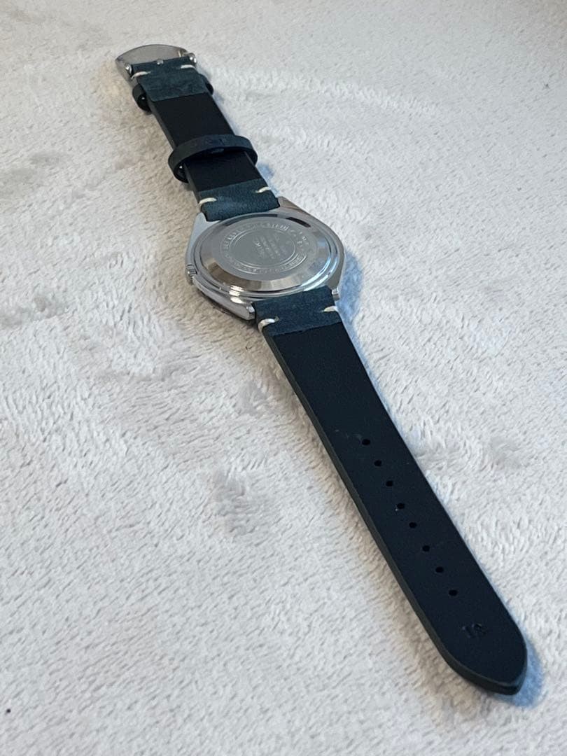 Seiko Roadmatic 5606-7010 Automatic Watch Silver Dial Used