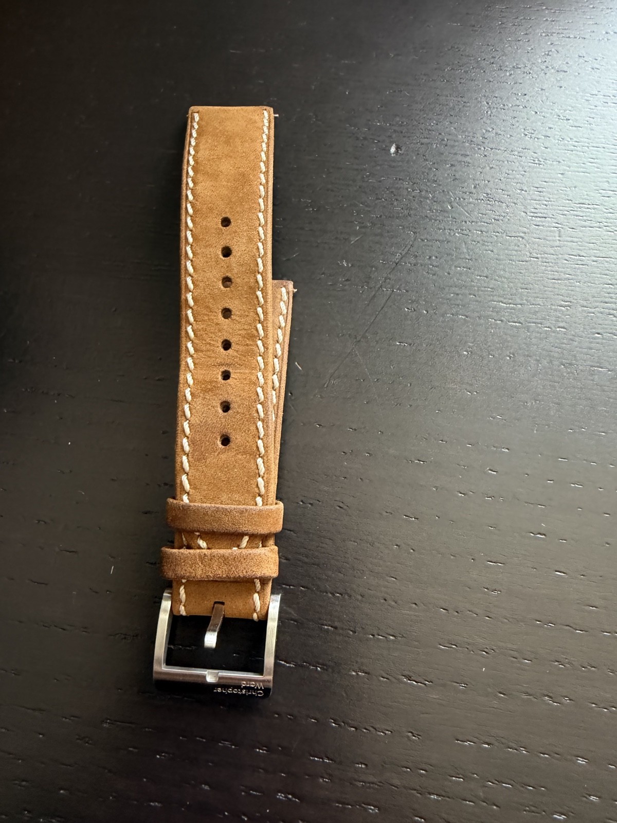 Christopher Ward C65 Dune Automatic 38mm White Sand Full Set + OEM Leather Strap