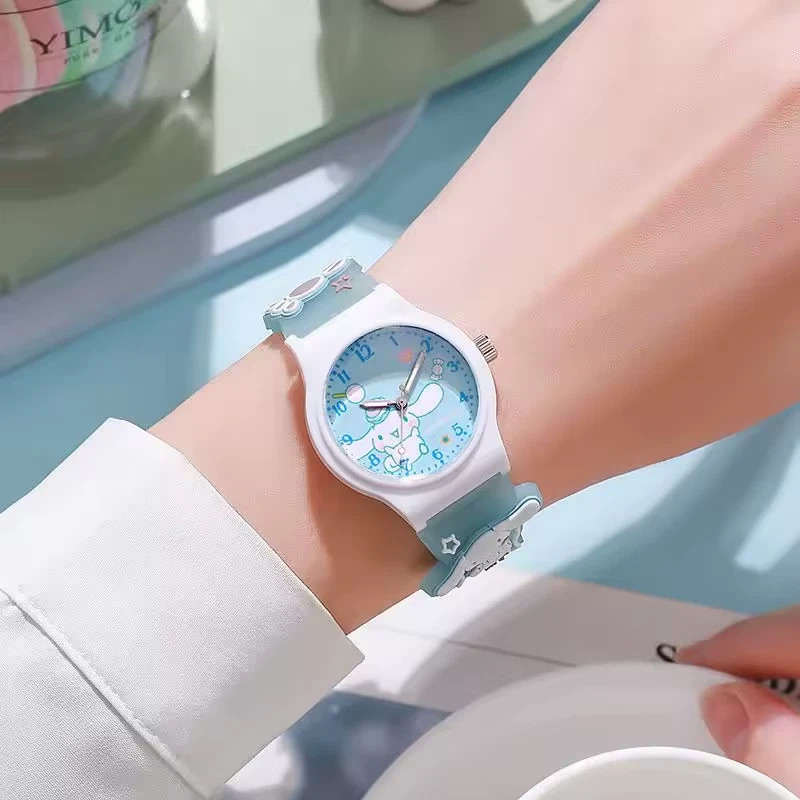 Cinnamoroll Sanrio Kids Watch Blue New Kawaii Silicone