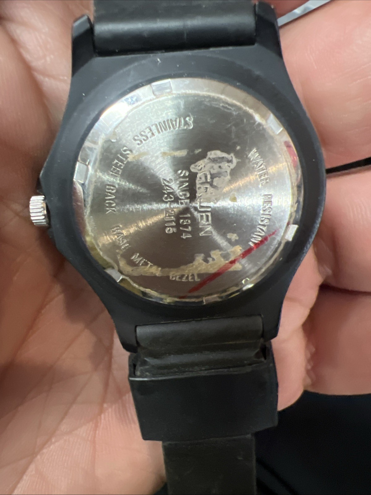 Vintage Gruen Nautical Flags Ladies Quartz Watch Needs Battery