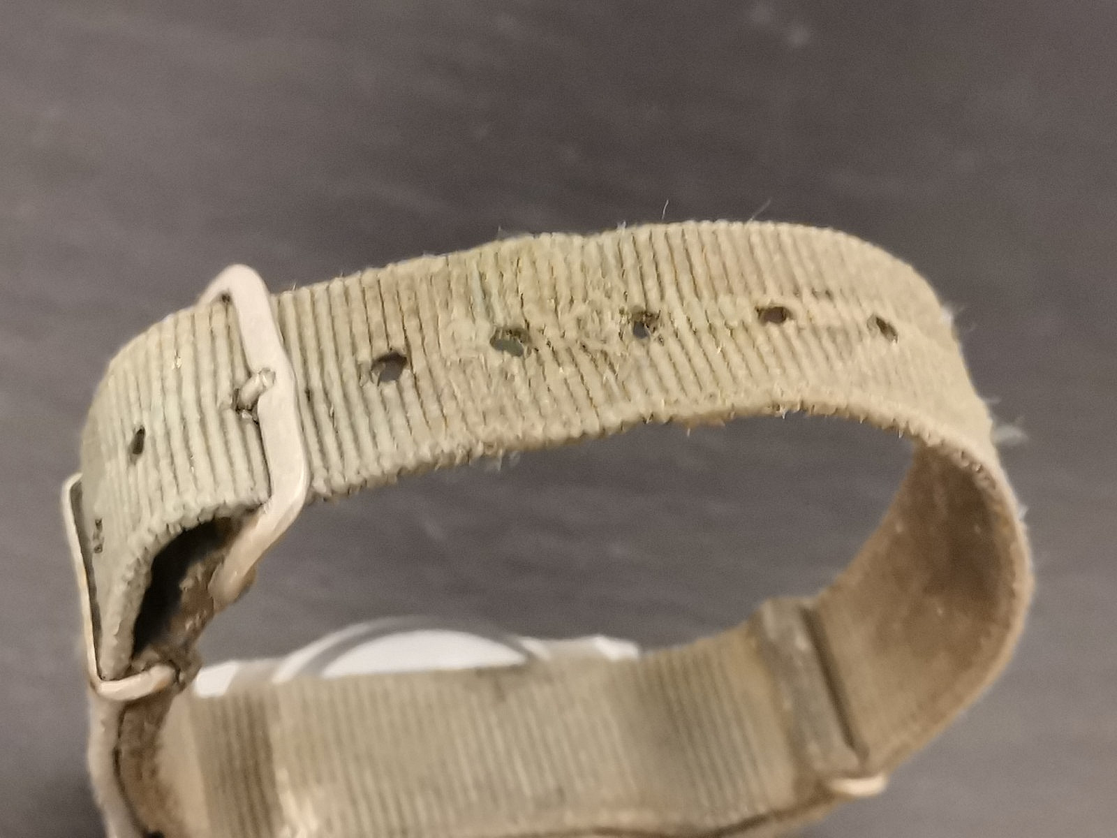 CWC G10 Quartz Watch 0555 Royal Navy Issued. Dated 1988. Working. Bonded strap.
