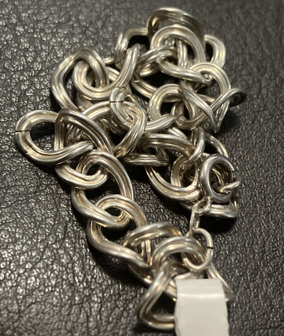 925 Sterling silver Chino Link Bracelet 11 Grams 8 Inches 8.4mm