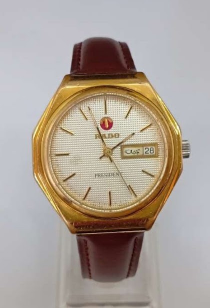 Vintage 1970s Rado President 636.3207.2 Automatic Men’s Watch See Details