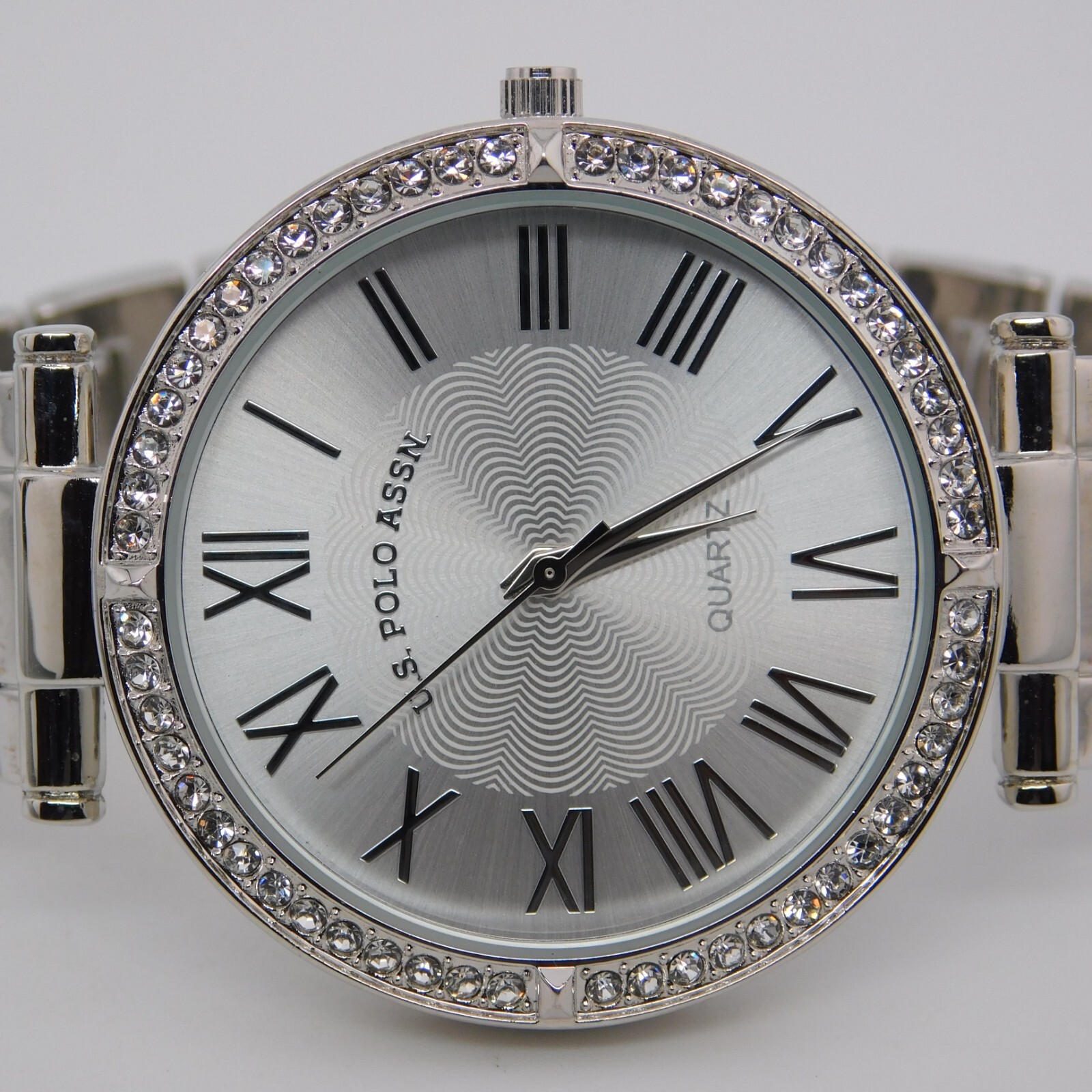U.S. POLO ASSN. USC6191BU Quartz Analog Women’s Watch Sz. 7 1/4″ New Battery