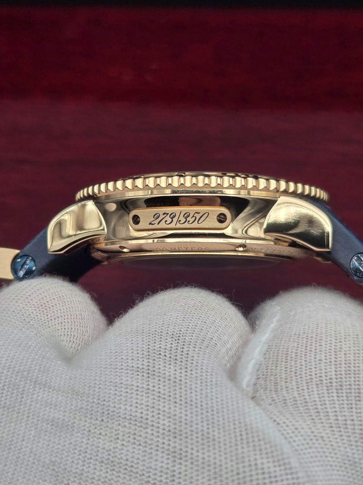 VERY RARE Ulysse Nardin Maxi Marine 266-51 Gold 41mm Limited Edition of 350