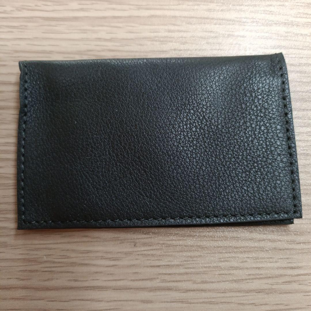 A Lange & Sohne Black Calfskin Leather Card Wallet AD VIP GIFT from JP