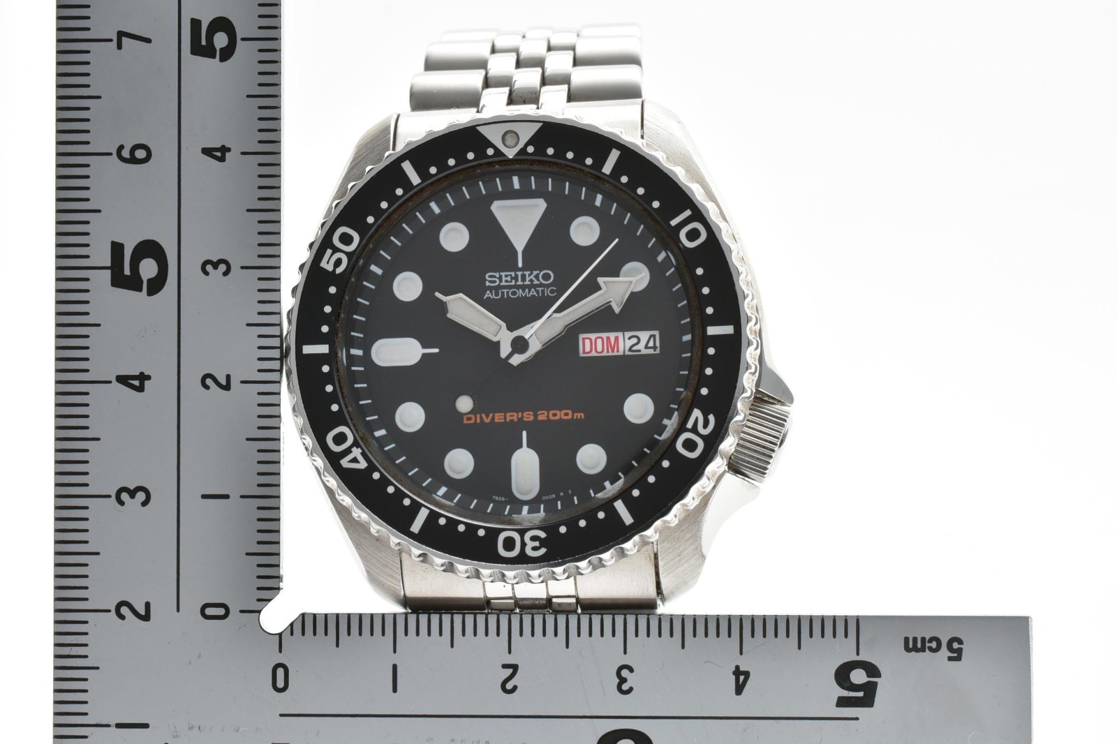 [NEAR MINT] SEIKO SKX007 7S26-0020 Divers Black Boy Automatic Men’s Watch Japan