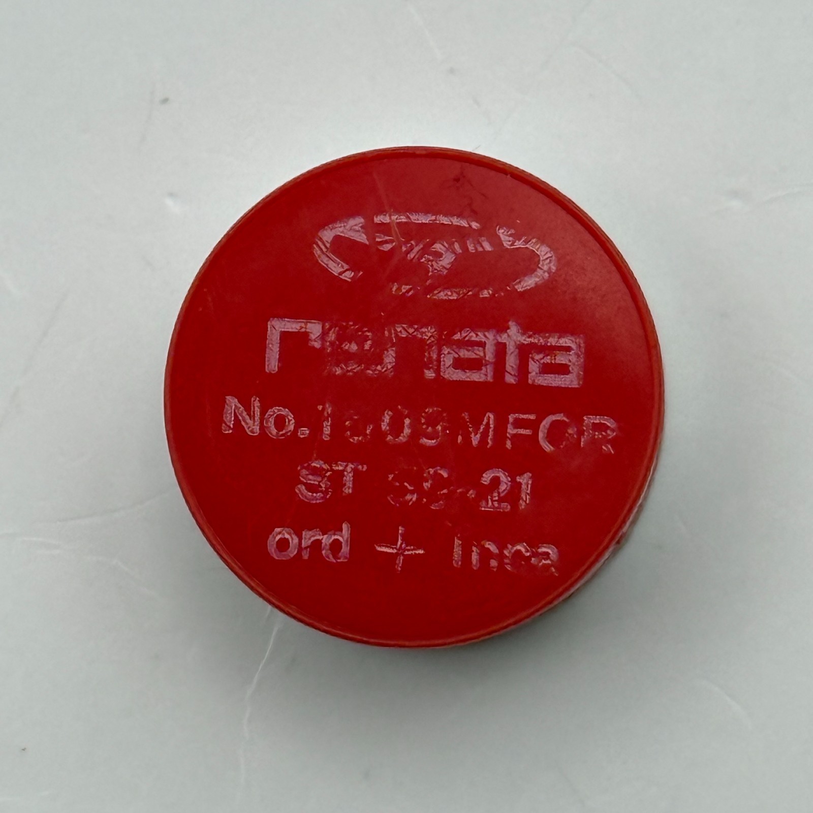 ST 69-21 Balance Wheel Complete And Spring Renata 1609 Watch Movement Parts NOS