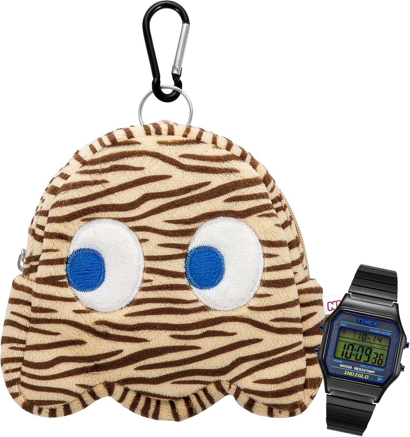 New Timex TW2V94200 PAC MAN Digital Unisex Watch Black Dial Plastic Quartz Japan