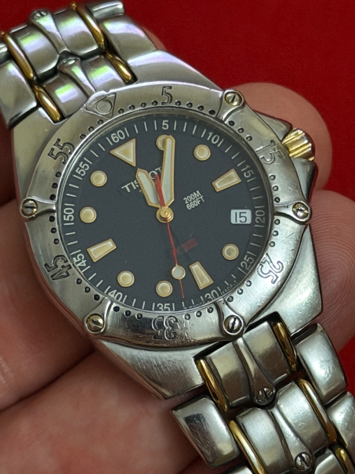 Vintage Tissot PR 200 Diver Men’s Watch P153/253 Swiss Made