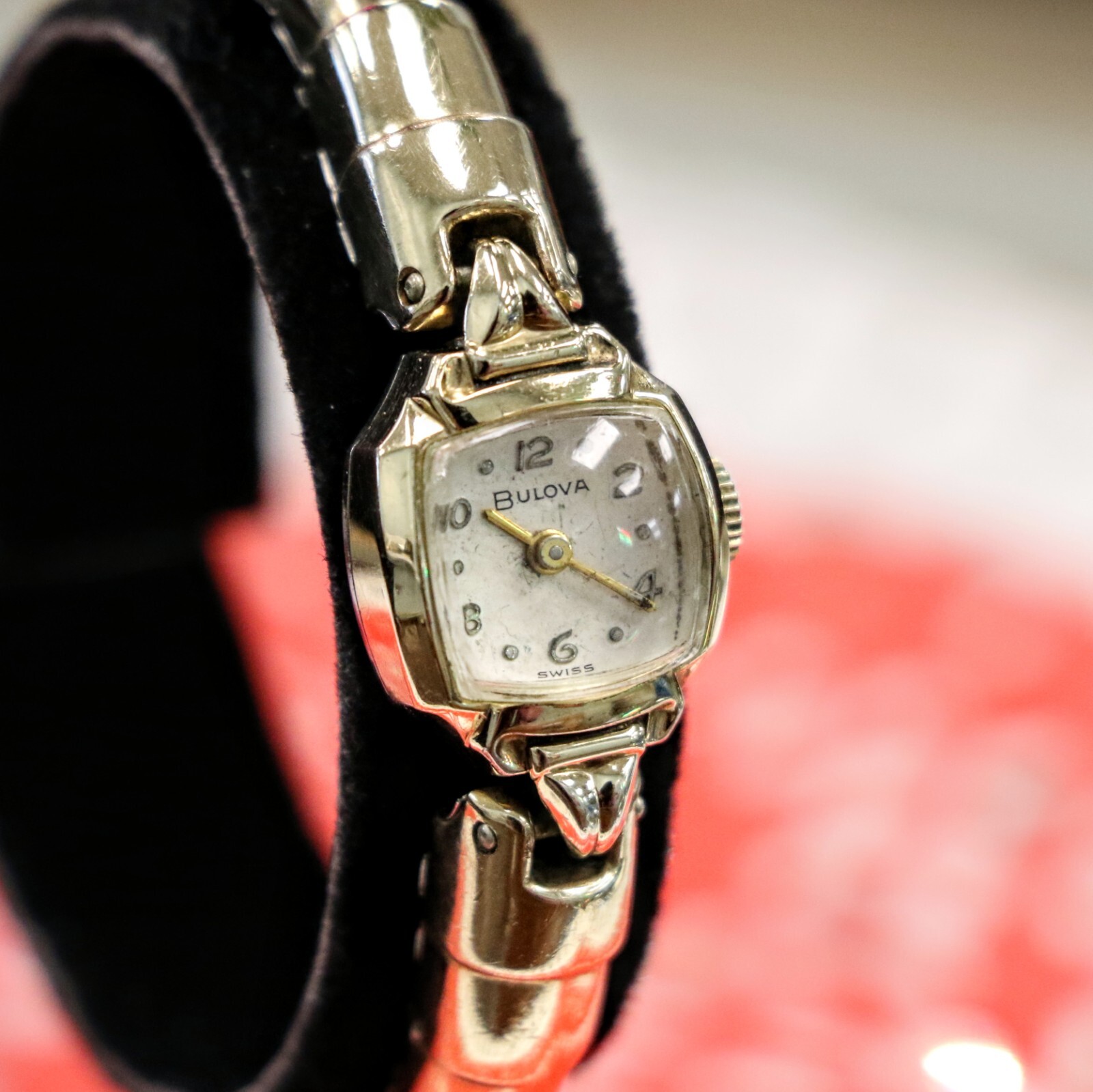 BULOVA 1971 Ladies Watch 17 J Cal. 6CL Swiss – SPEIDEL Spirit of Paris Bracelet
