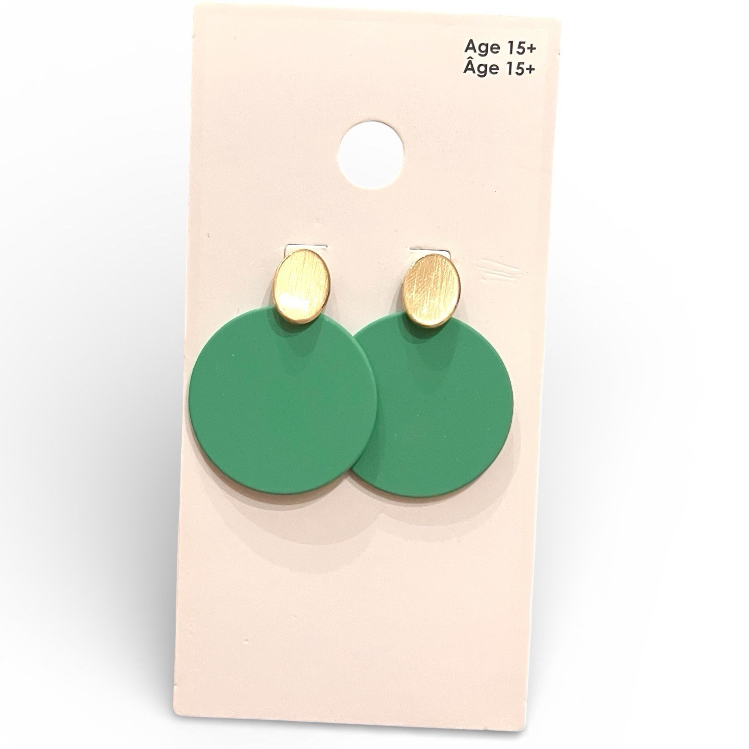 NWT Blue Green Gold Statement Fashion Earrings Gap