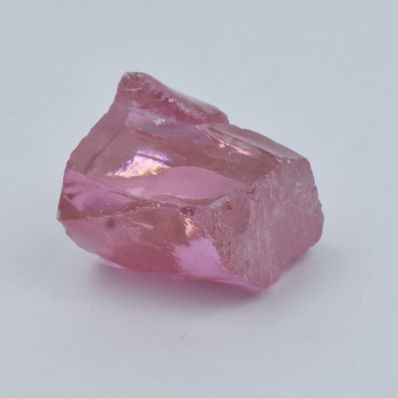 Natural 147 Ct Pink Sapphire Uncut Rough CERTIFIED Loose Gemstone