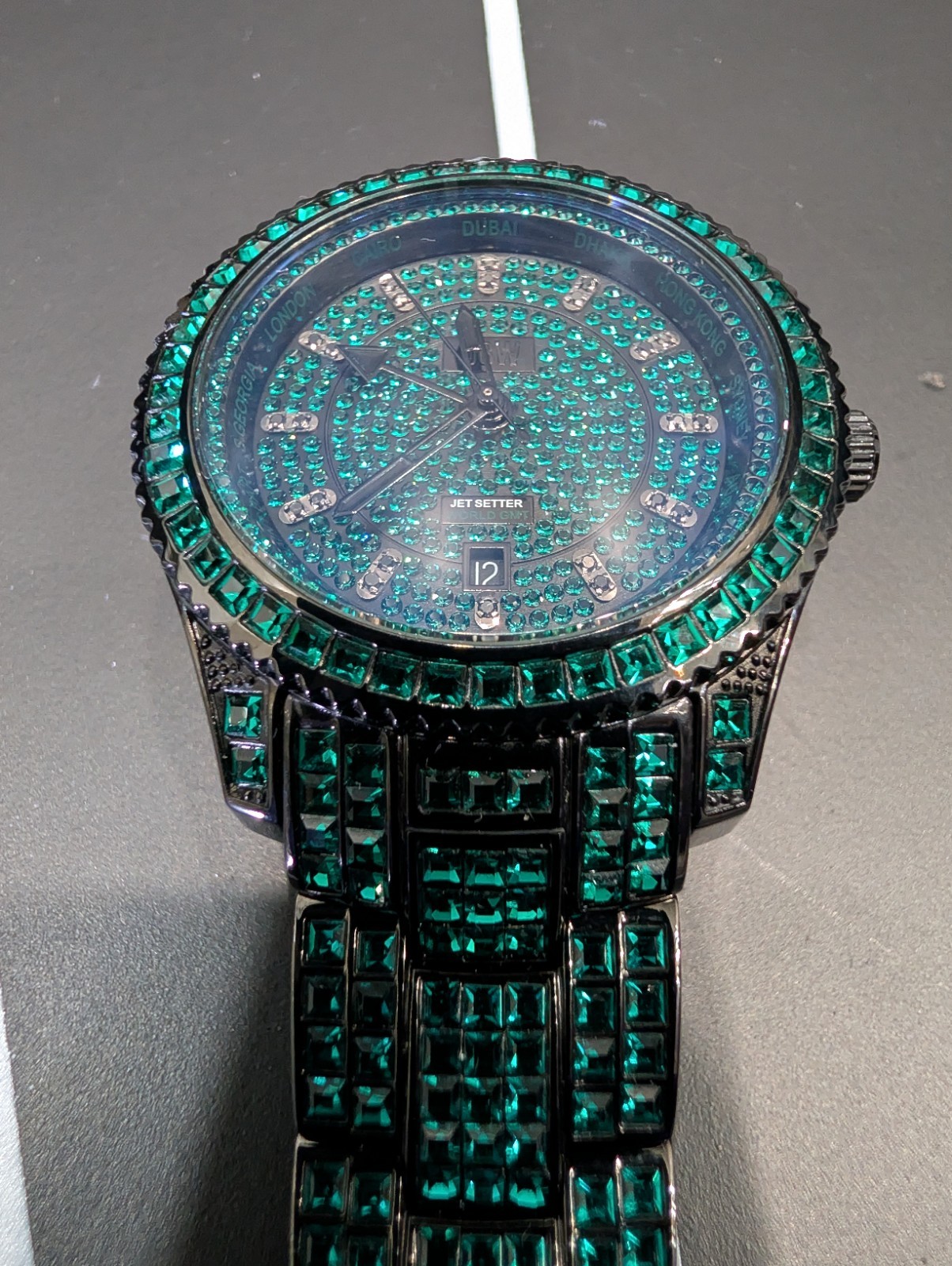 JBW Reserve Limited Edition JET SETTER GMT (Emerald Green)