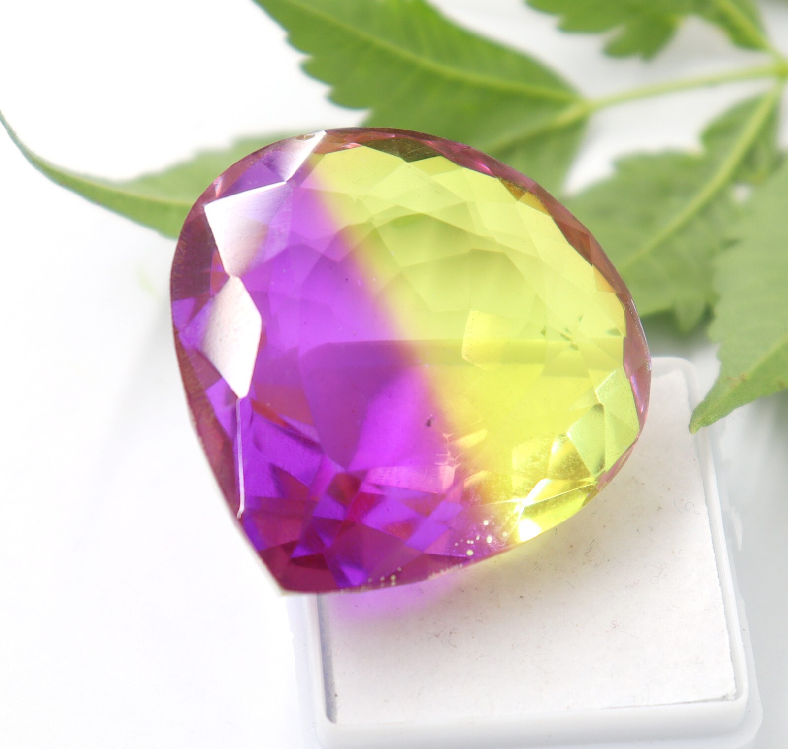 105 Ct Natural Tourmaline Certified Loose Gemstone BI Color Pear Cut Custom Free