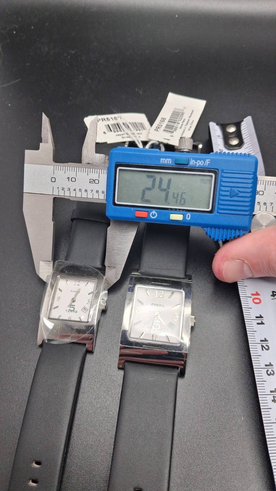 Fossil Watches – 5 years Edition- His and Hers – Tank – Like New