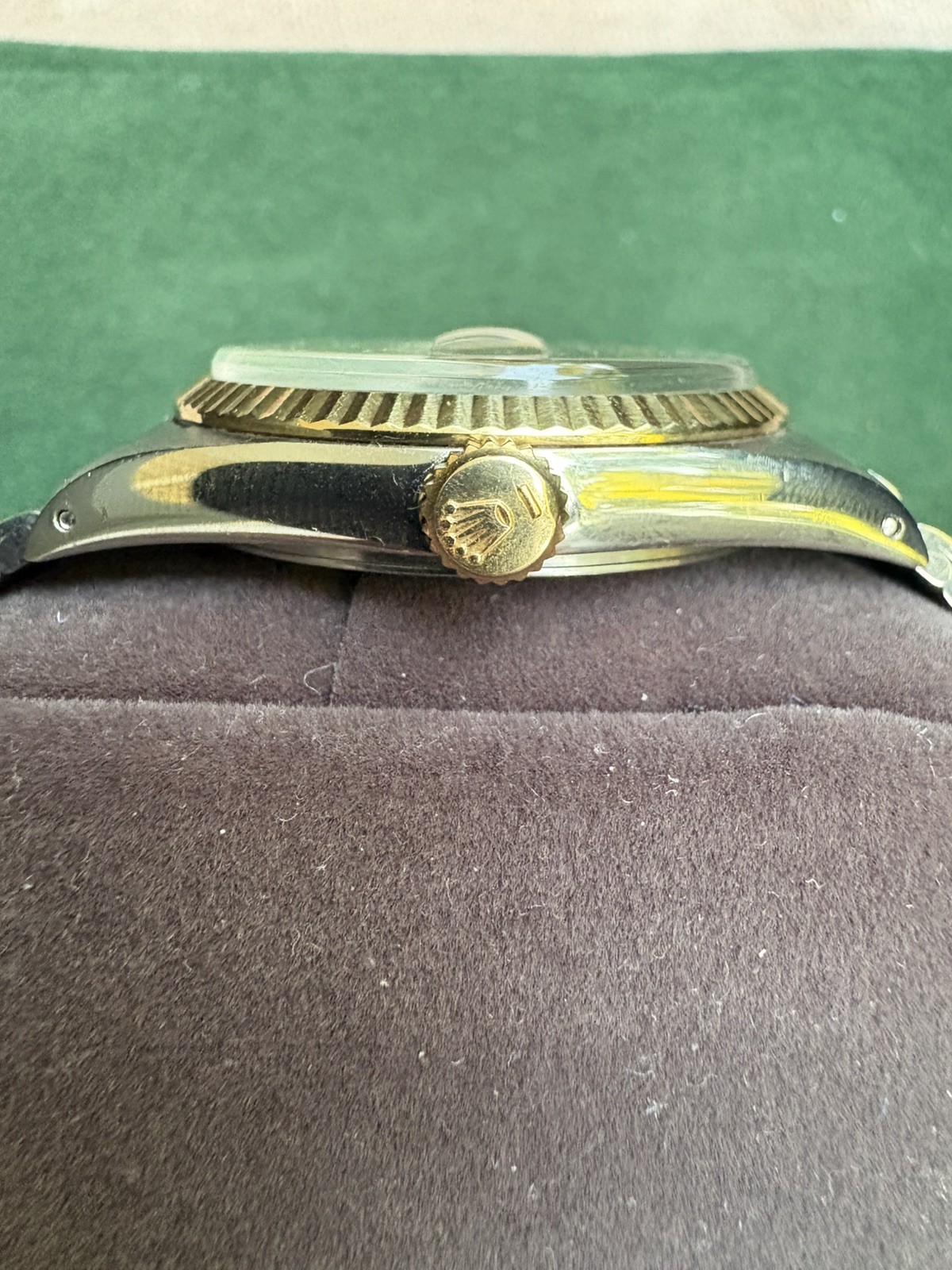 TUDOR Oyster Prince Date Day 94613 – Two Tone 18K Gold | Champagne Dial w/Pouch