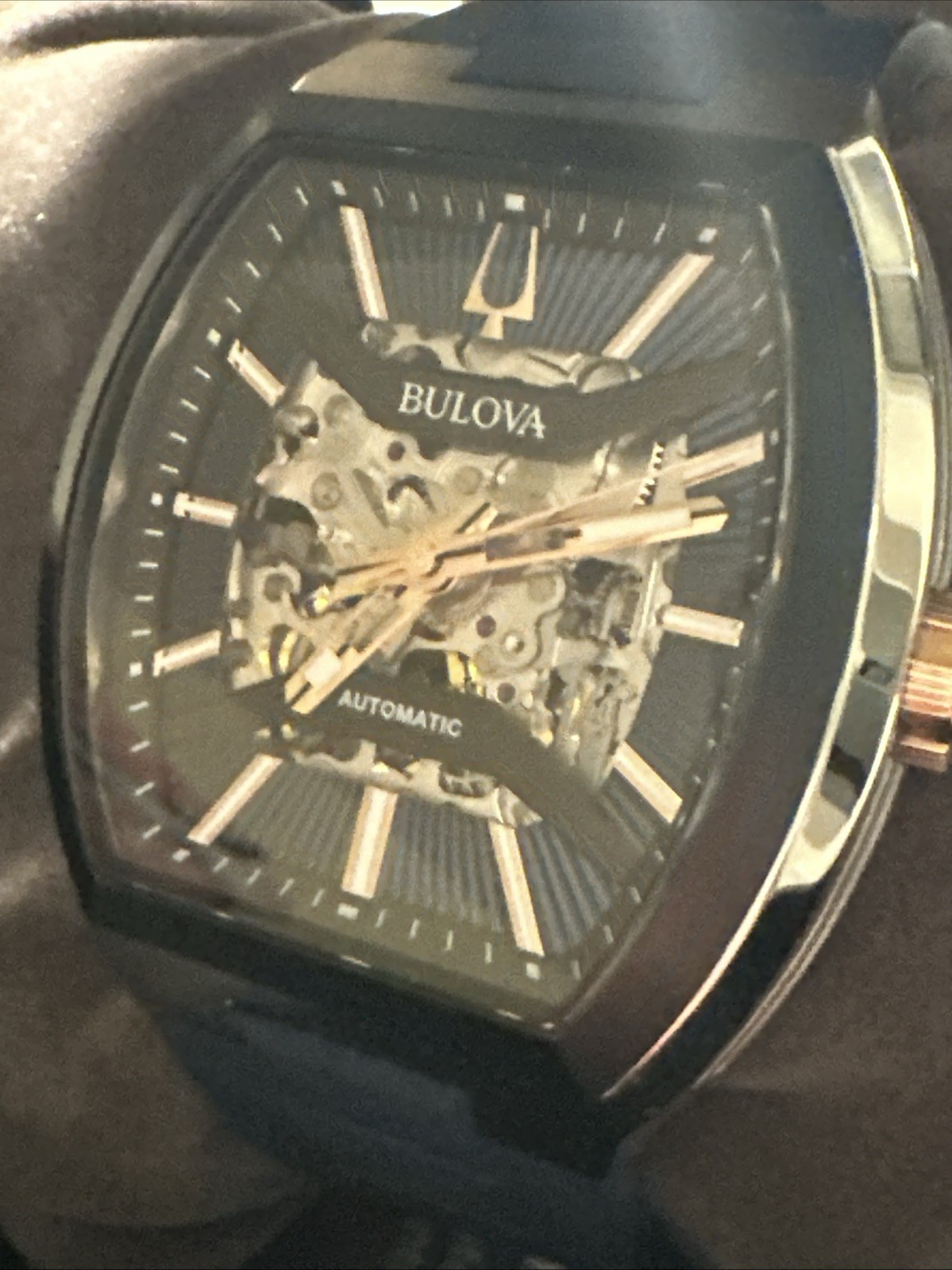 Bulova 98A318 Maquina Blue Dial Men’s Watch