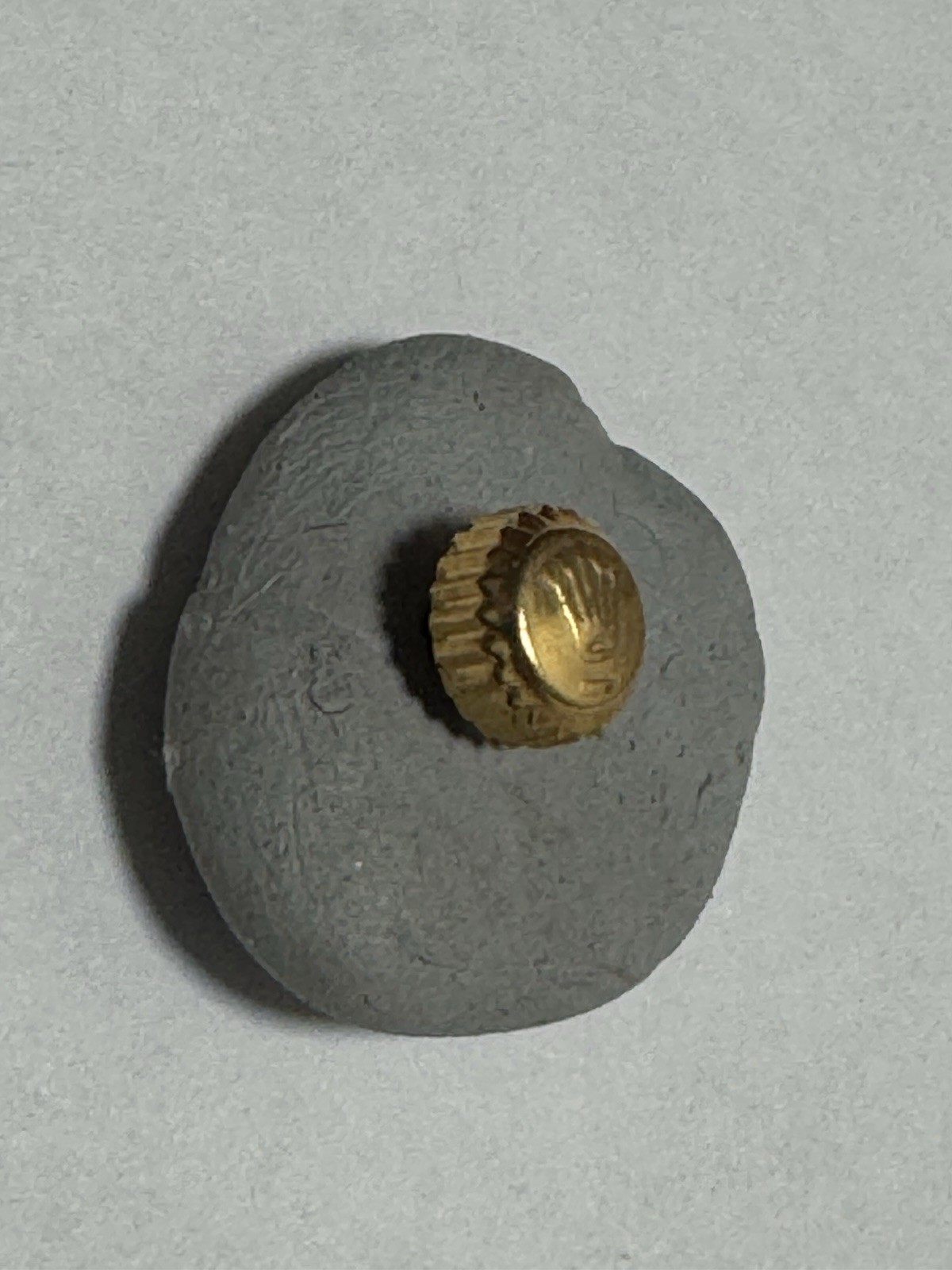Rolex 5.4mm Twin lock Crown, Tested 18k, Look/Read