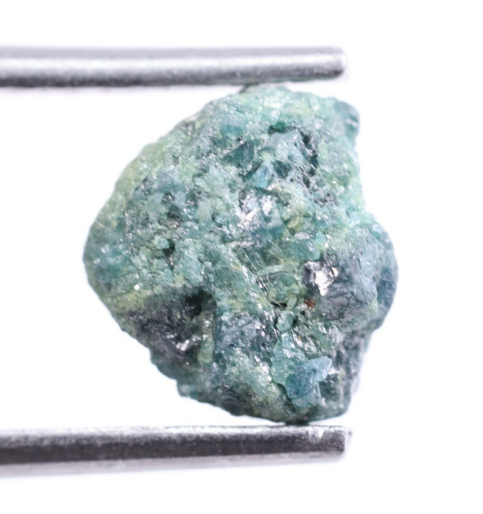 2.06Ct Natural Blue Rough Diamond Loose Uncut Raw Diamond l for Bridal Jewelry.