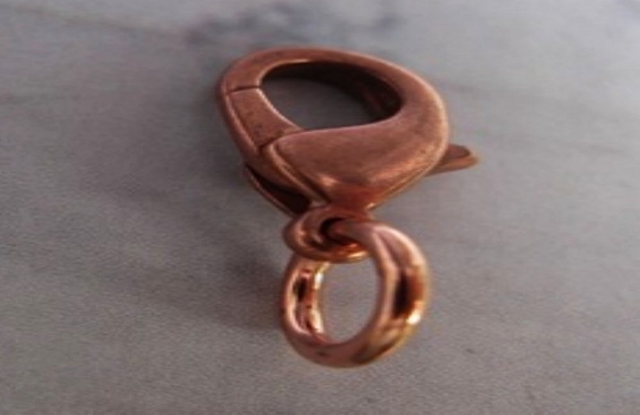 Solid Copper Anklet CA796G – 3/16 of an inch wide – Available in 8 to 11 inches