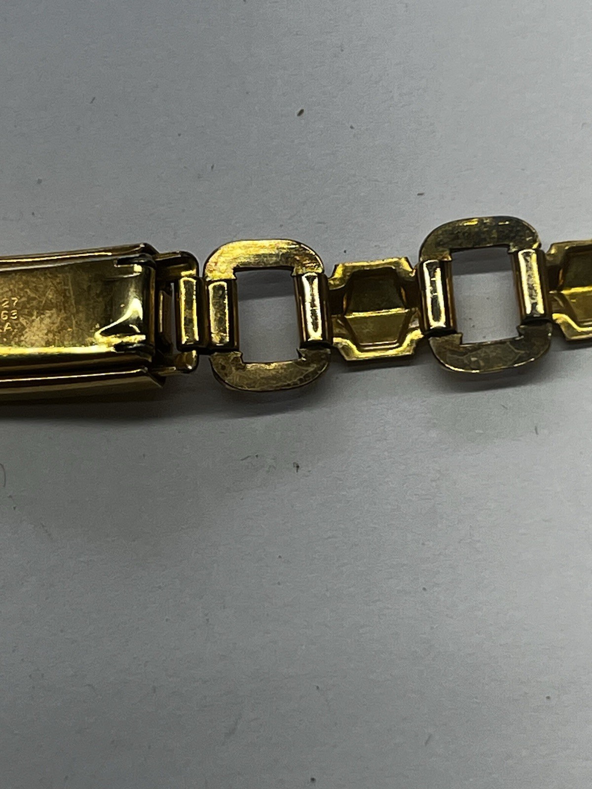 Yellow Gold Filled Men Kestenmade 1/20- 12kt NOS Wristwatch Band 15.56mm D61