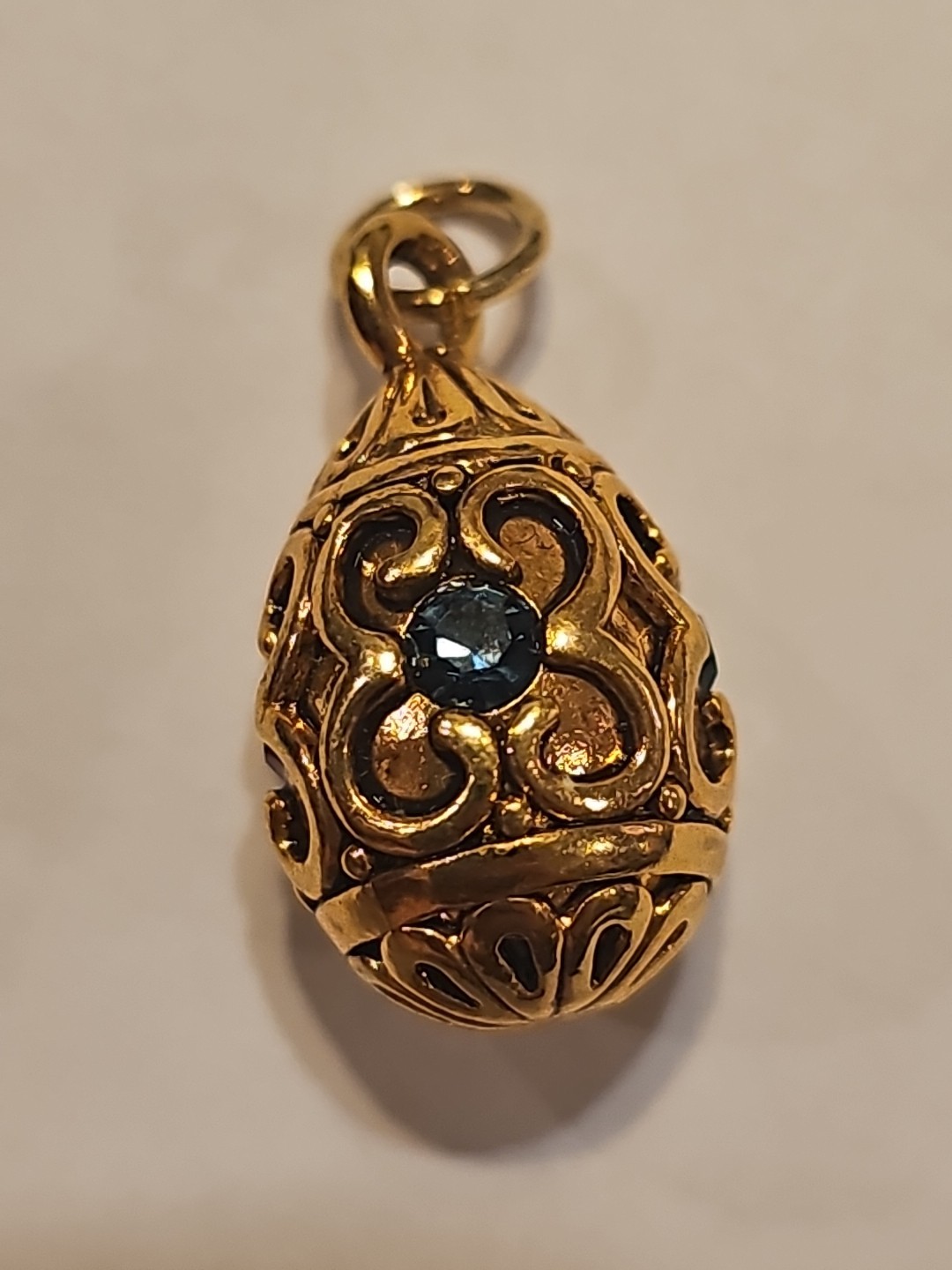 LOT OF 6 JOAN RIVERS ENAMEL FABERGE EGG STYLE CHARMS