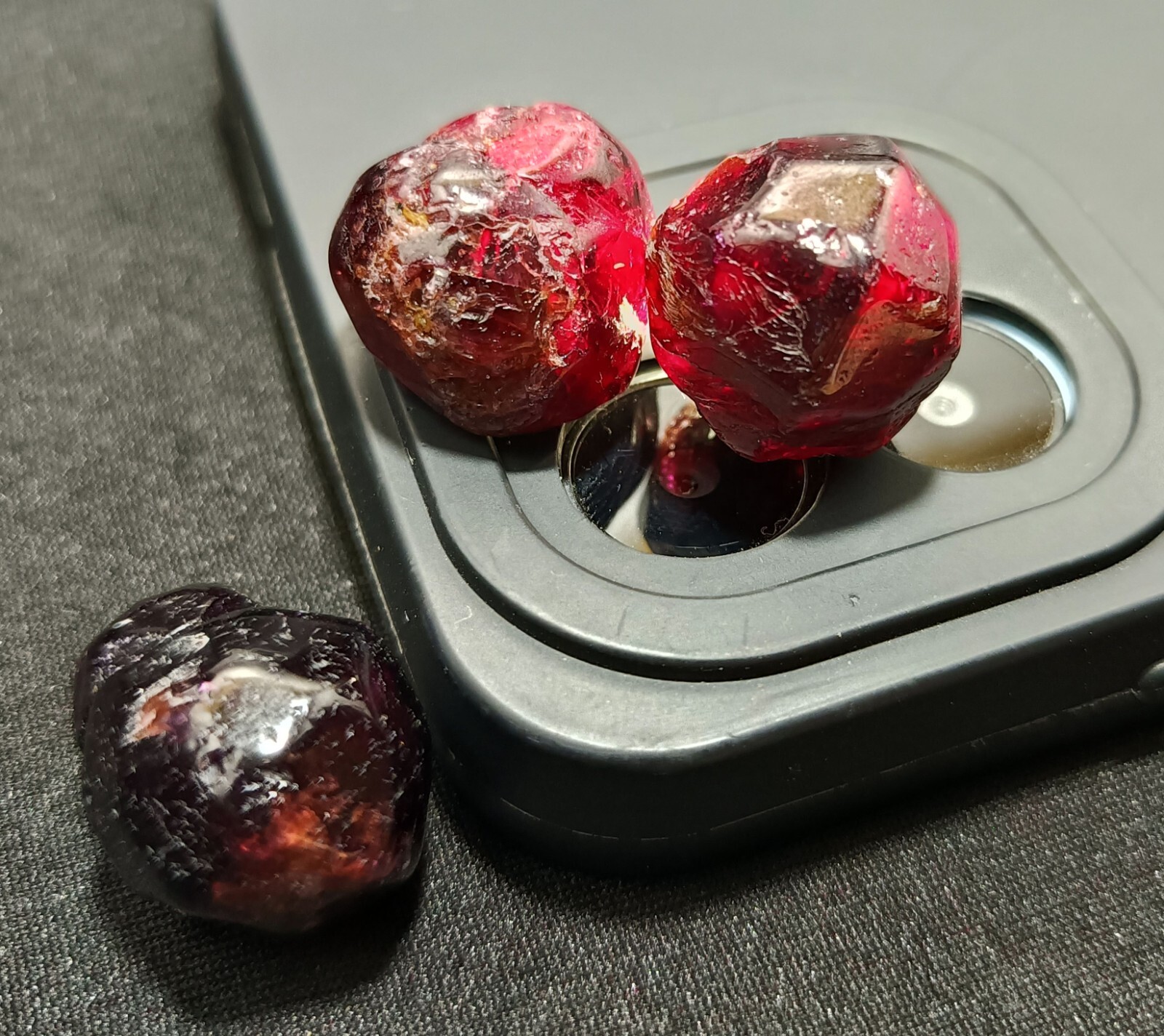 Natural African Red Painite Ball Cut 48 Ct Polished EGLCertified LOOSE GEMSTONE