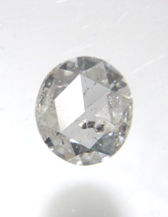 1.21Cts G-H Color Si-I White Round Rose Cut Diamond Natural 7.30-6.85×2.60 mm