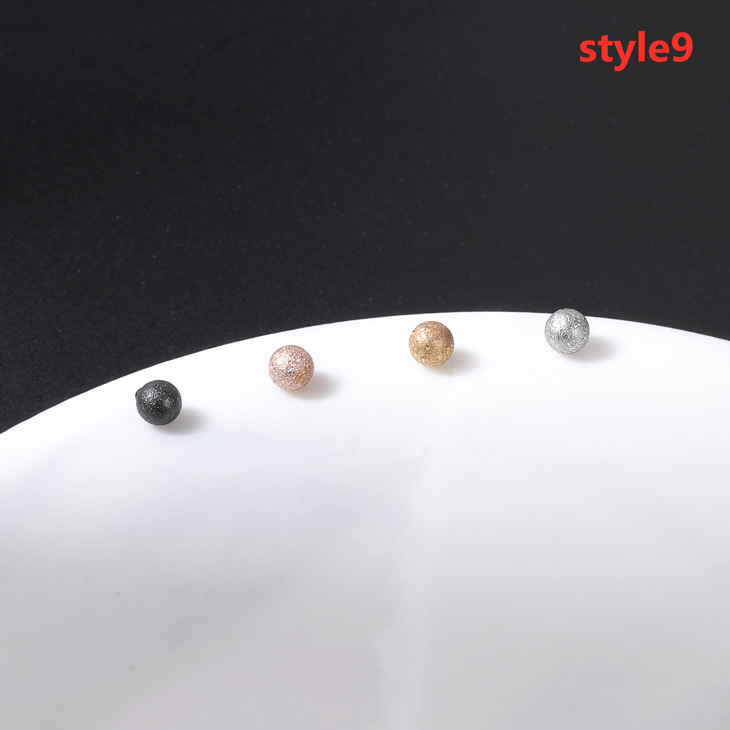16G Micro Dermal Piercing CZ Dermal Anchor Stainless Steel Skin Diver Piercing