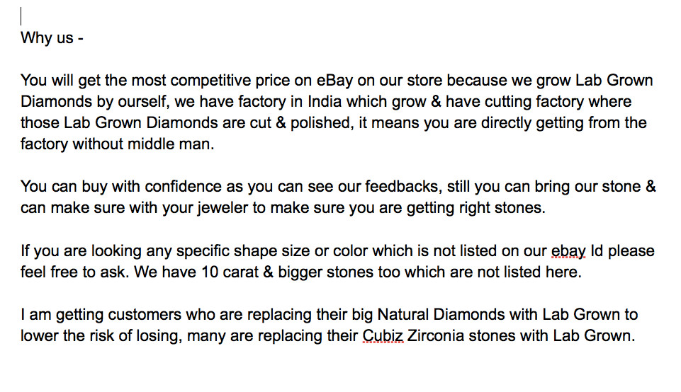 5.46 Cts Round Cut IGI Certified Lab Grown CVD Diamond F Color VS2 Clarity