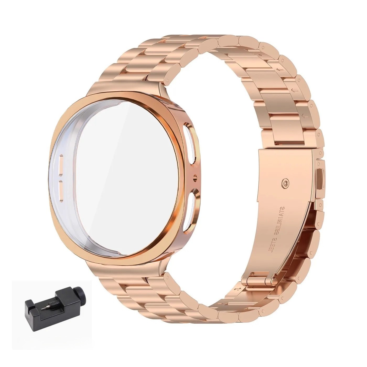 Metal Strap + TPU Case+ tool for Samsung Galaxy Watch 8 40mm 8 44mm Steel Bands