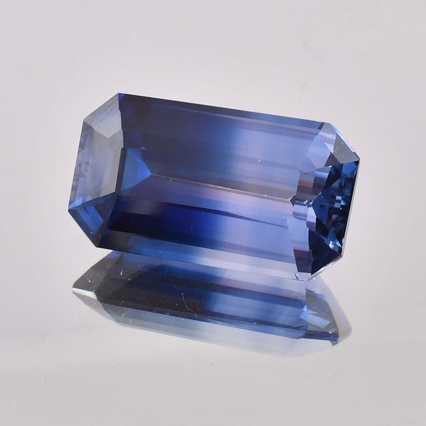 24 x 14 MM Natural Ceylon Blue Sapphire Loose Gemstone 33.30 Ct (GIT) Certified