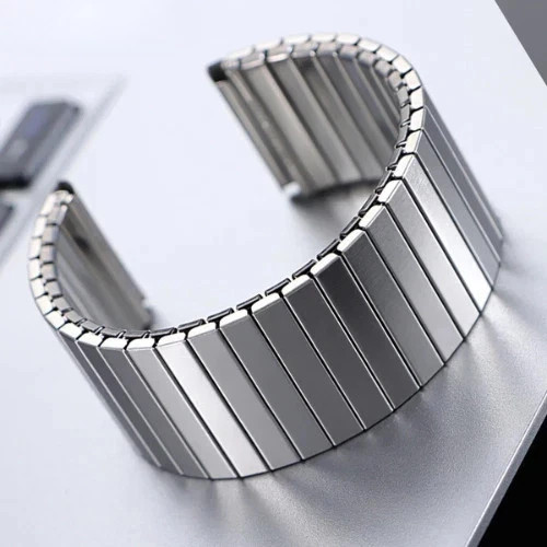 18mm agnetic Therapy Bracelet Hematite Stretch Elastic Unisex Healing Jewelry
