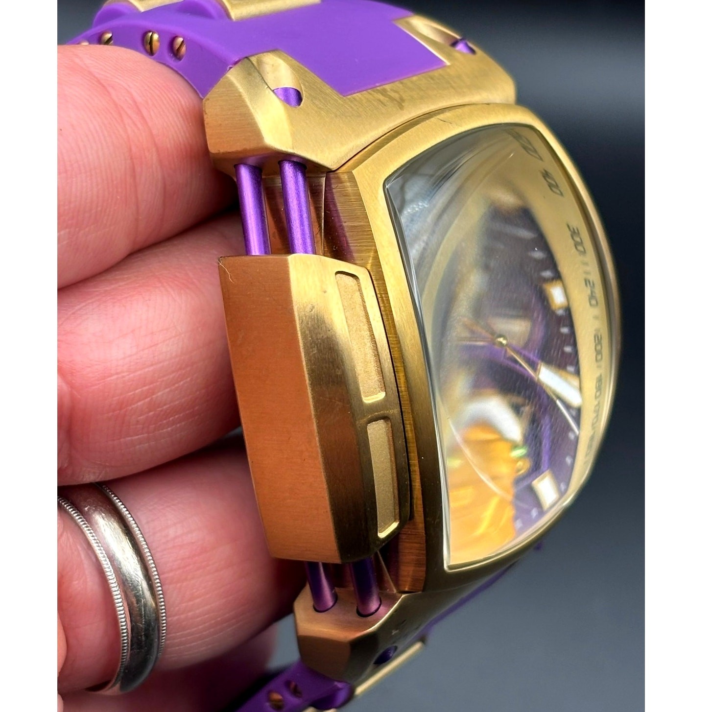 Invicta Marvel Thanos 37390 Limited Edition 53mm Chronograph Watch 225/4000