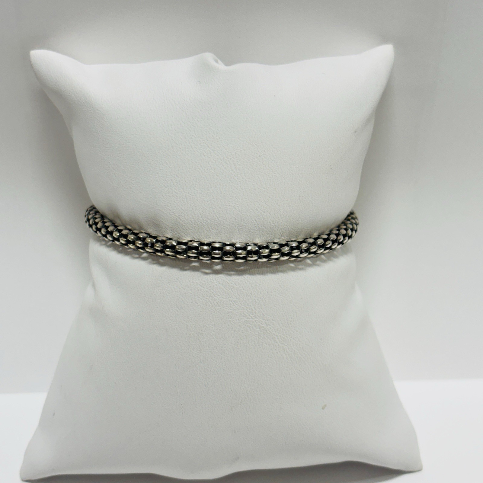 Michael Dawkins Sterling Silver Flex Magnetic Closure Bracelet 7.5 in – .25