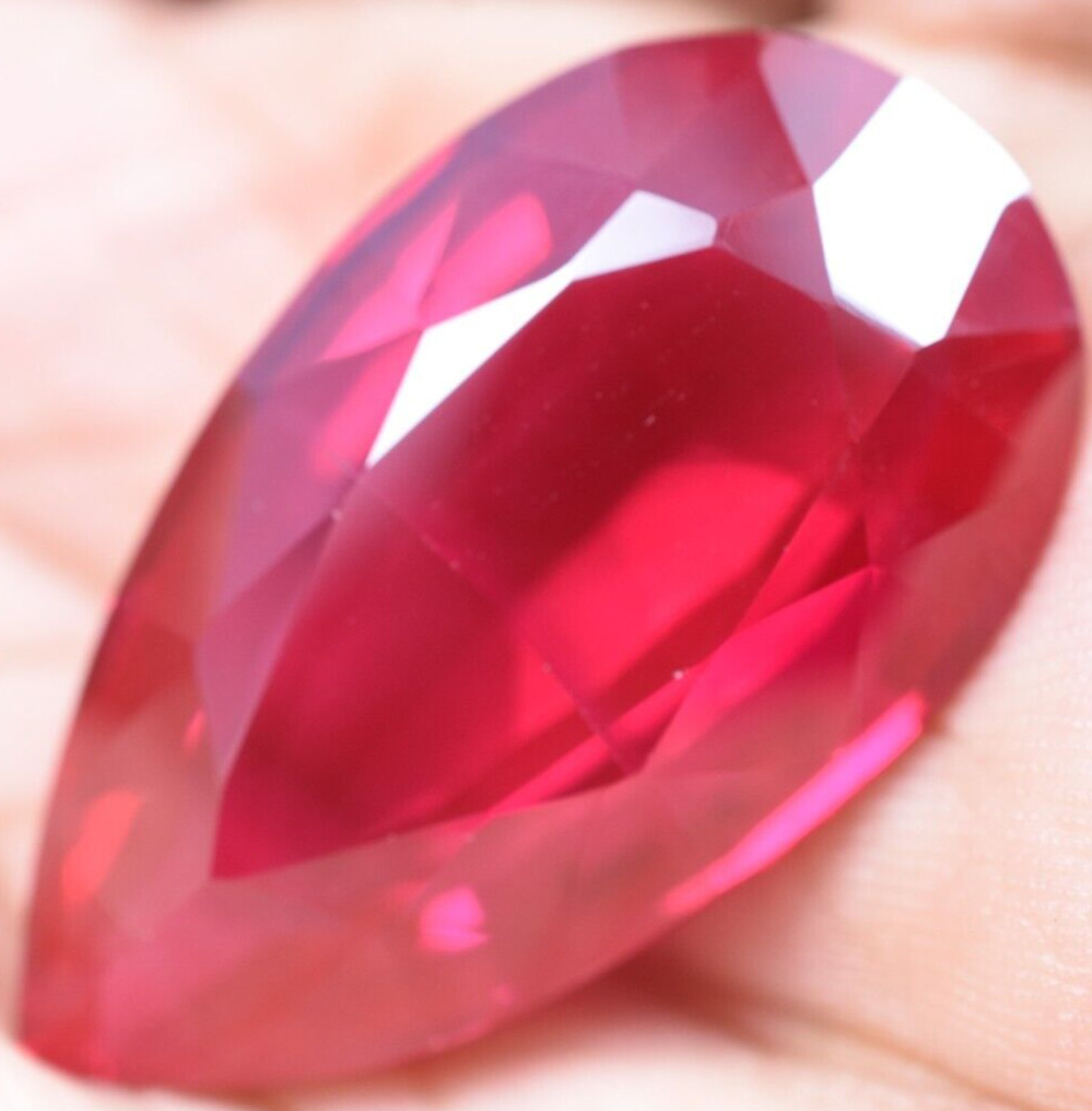 Natural 63.30 Ct Mogok Pink Huge Ruby Sparkling GGL Certified Treated Gemstone