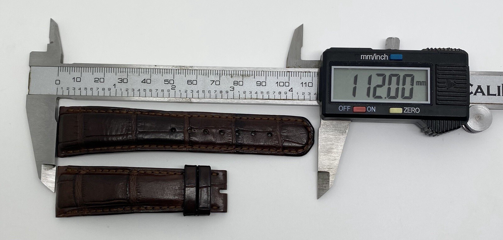 Authentic A. Lange & Sohne 22mm x 18mm Brown Alligator Watch Strap Band OEM
