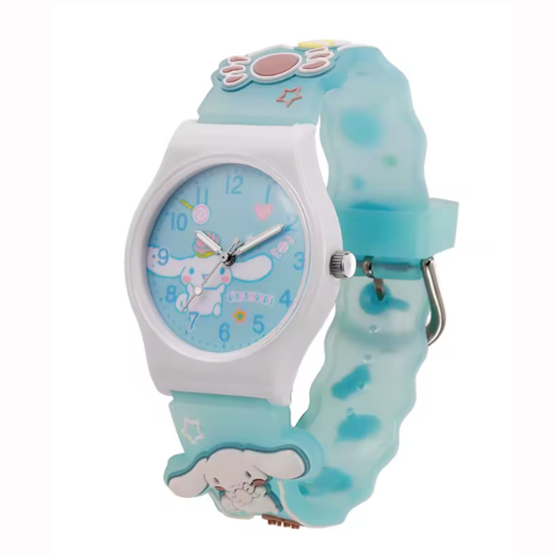 Cinnamoroll Sanrio Kids Watch Blue New Kawaii Silicone