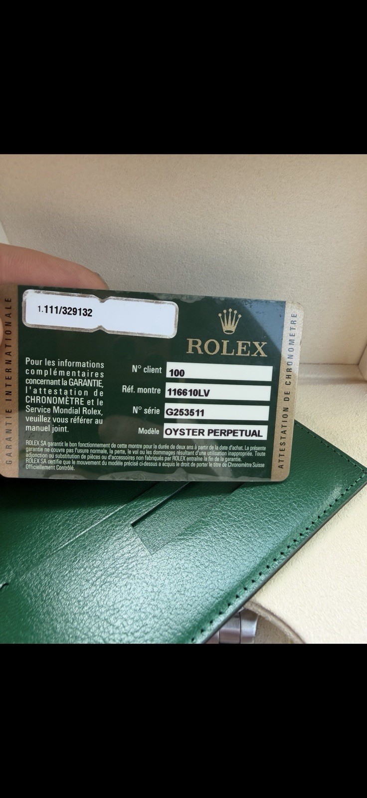 Rolex Submariner Hulk 40mm Steel Auto Box Papers