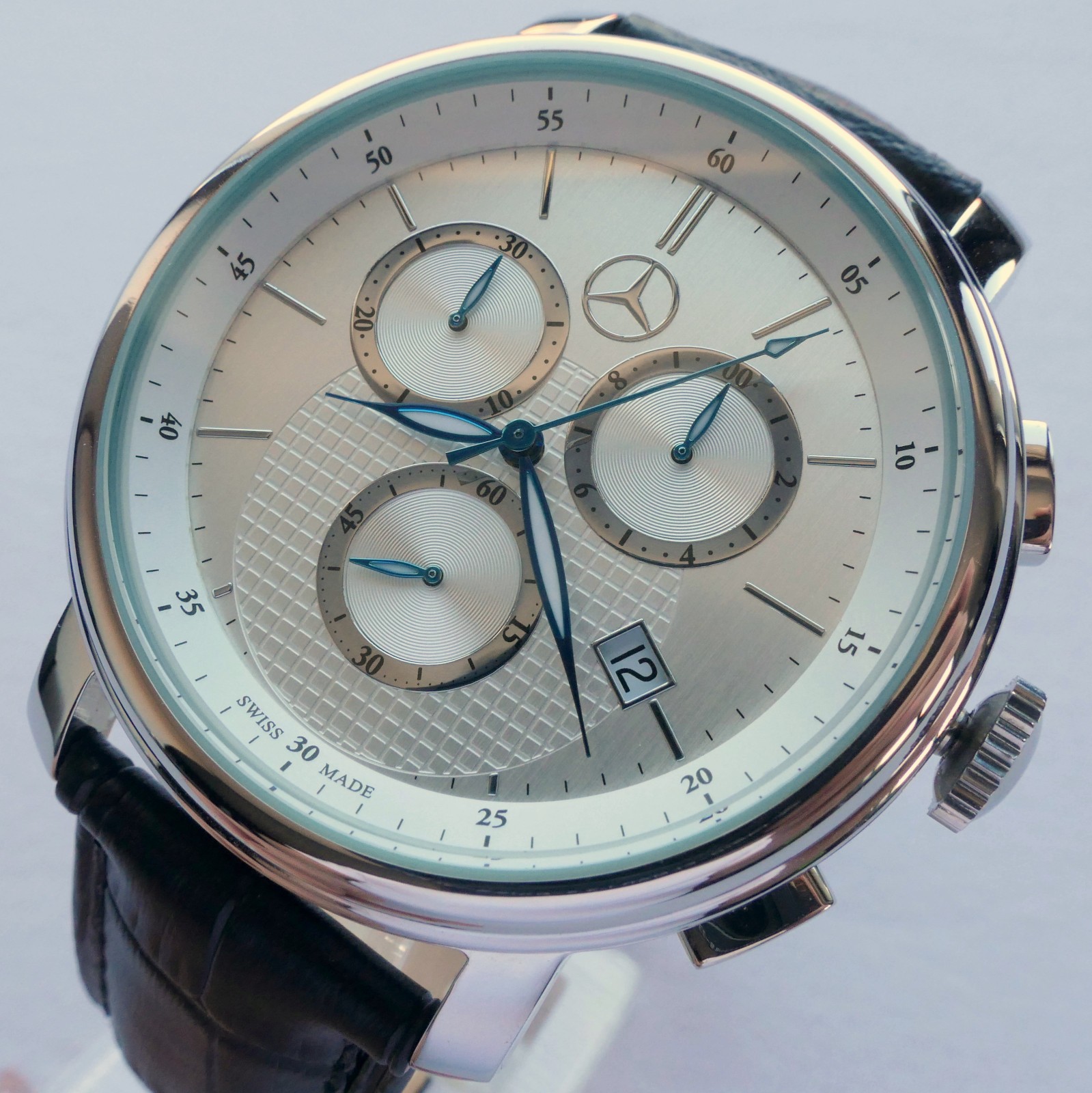 Mercedes Benz Classic Collection Car Accessory Art Deco Design Chronograph Watch